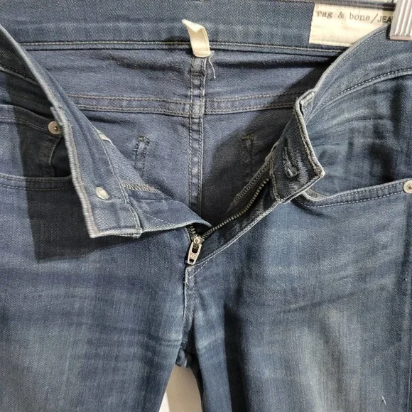 Rag & Bone 'Loreto' Skinny Dark Wash Jeans - Picture 7 of 13